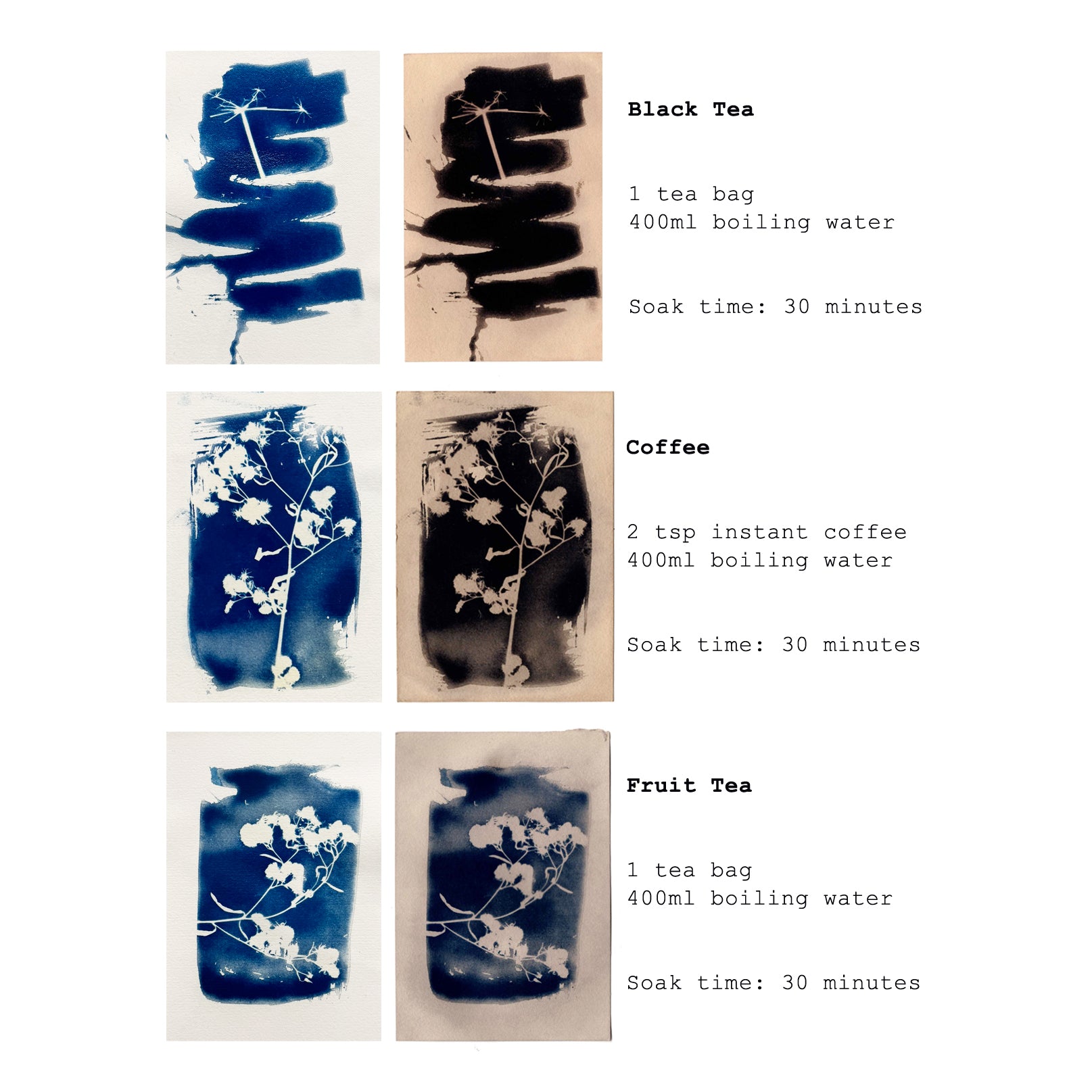 Toning Cyanotypes