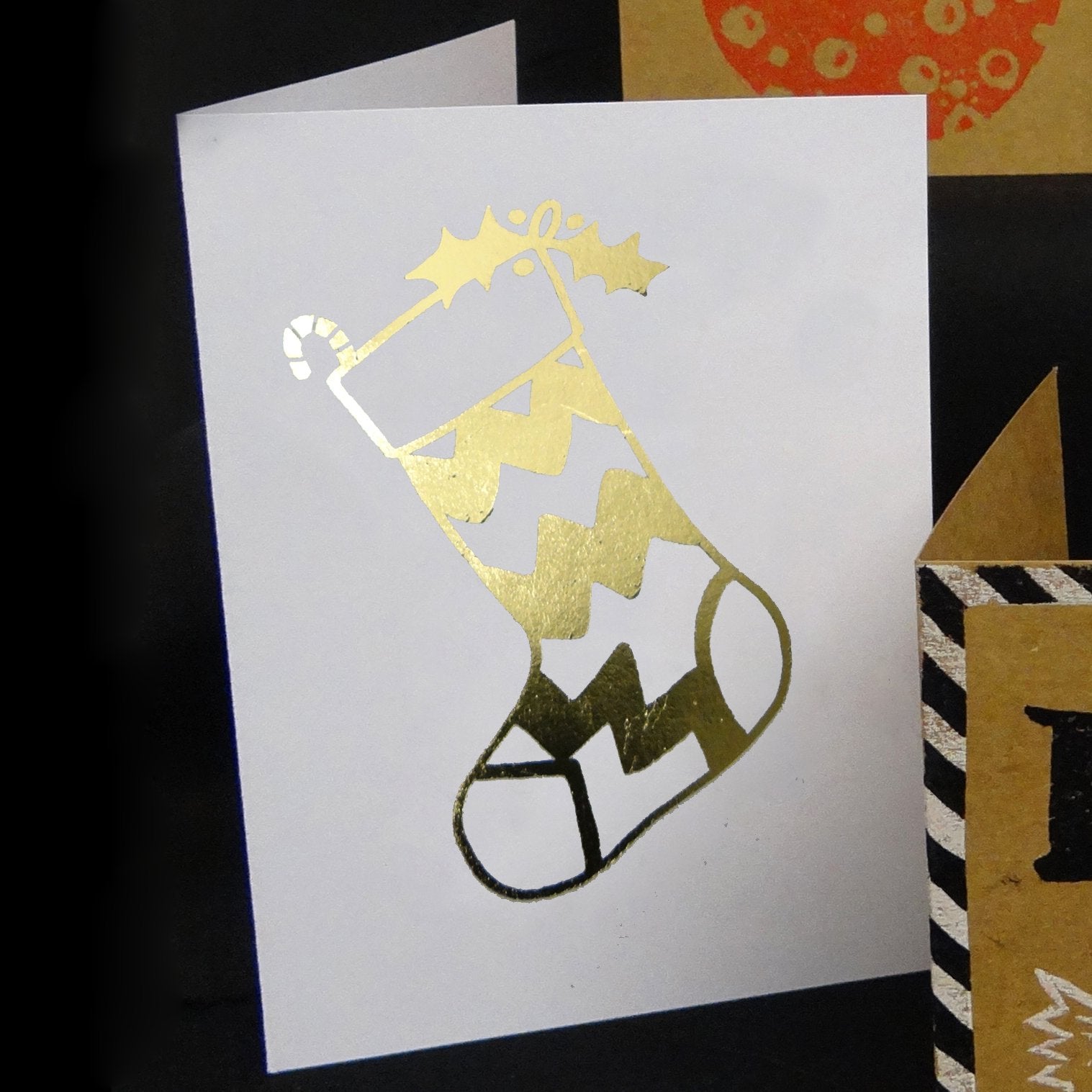 Foiled Christmas Card