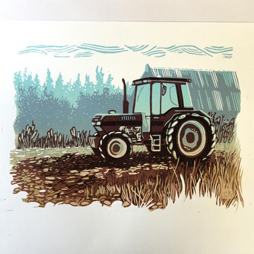 Reduction Linocut Workshop with Ian Phillips