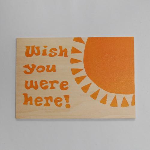 Printing Postcards onto Ply!