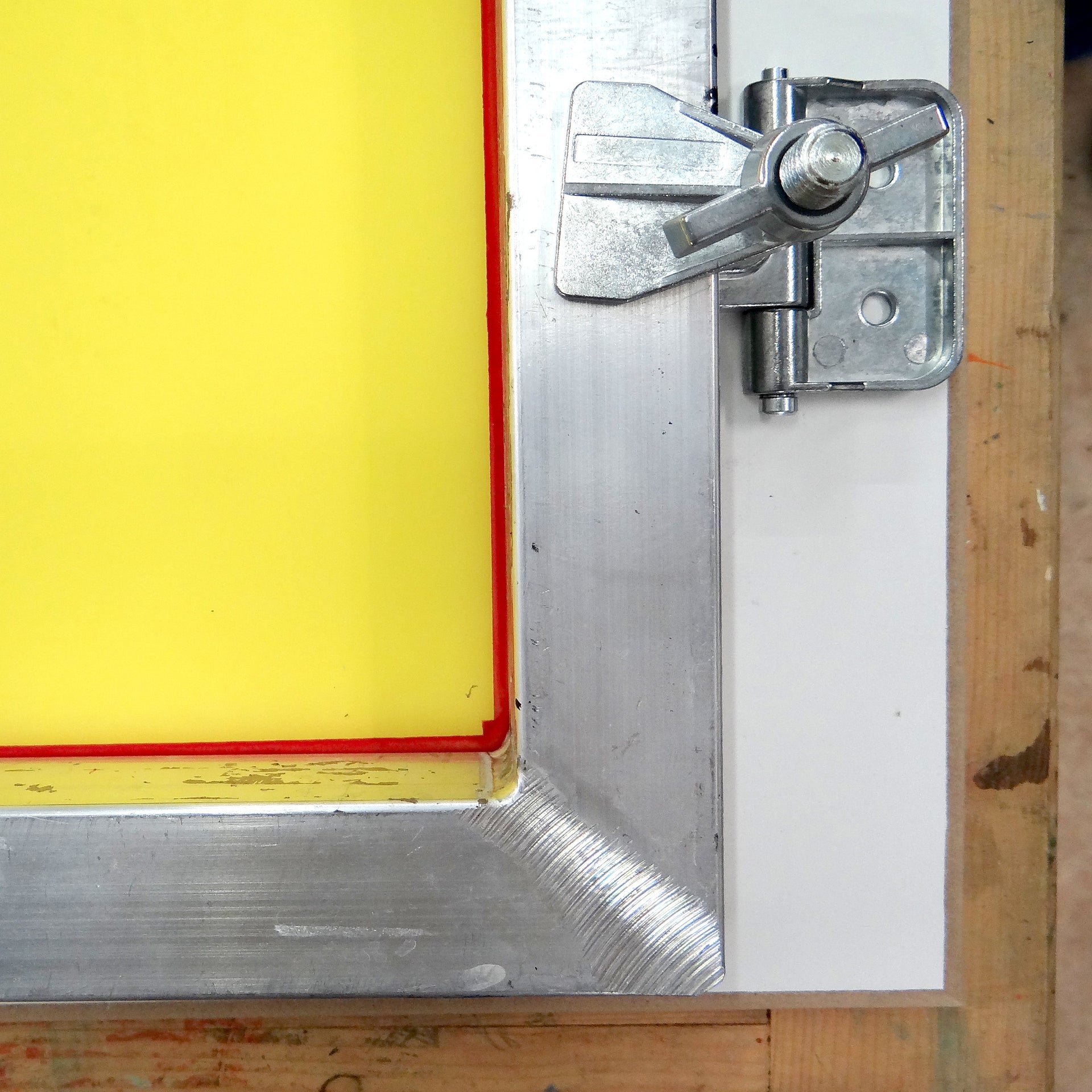 Making a Hinged Board for Screen Printing onto Paper
