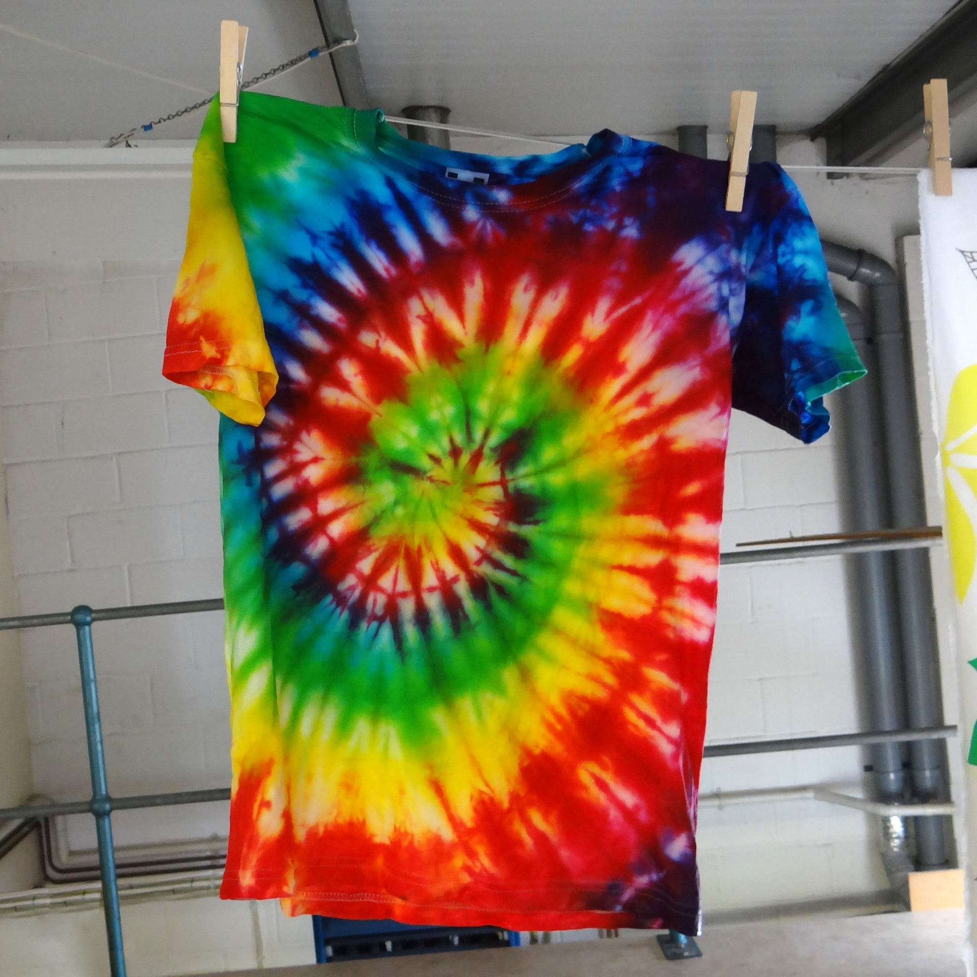 Rainbow Spiral Tie Dye T-Shirt