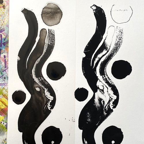 Creating Screen Films using Sumi Ink
