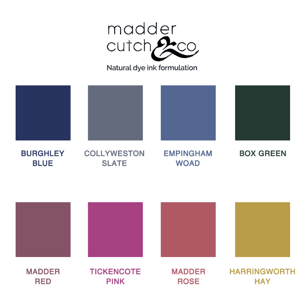 Madder Cutch & Co - Natural Dye Screen Printing Ink