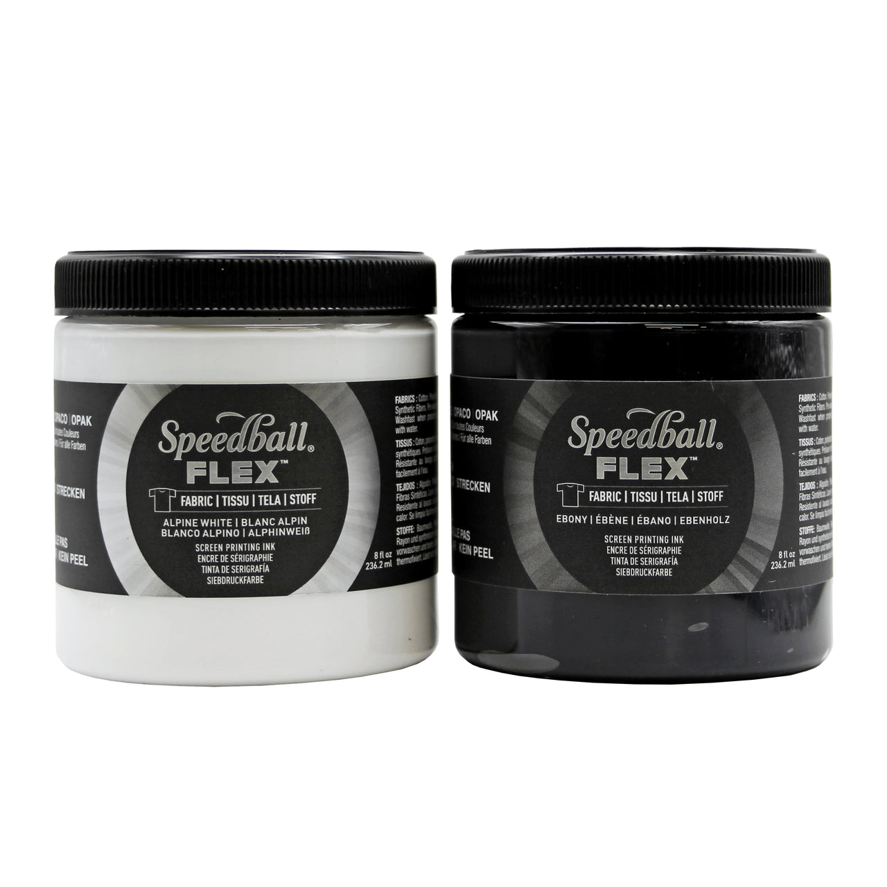 Speedball Flex™ Opaque Fabric Screen Printing Inks