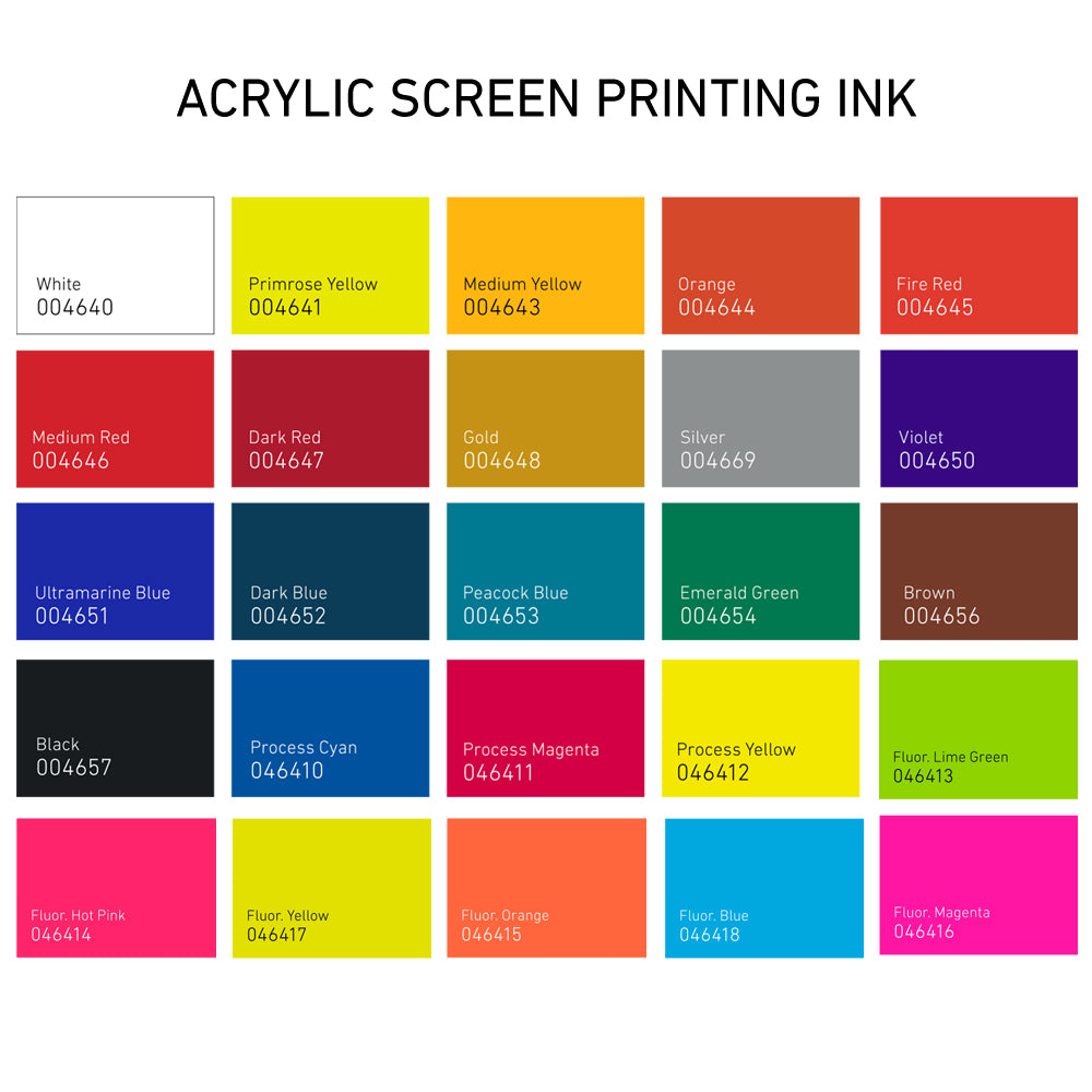 Speedball Acrylic Screen Printing Inks