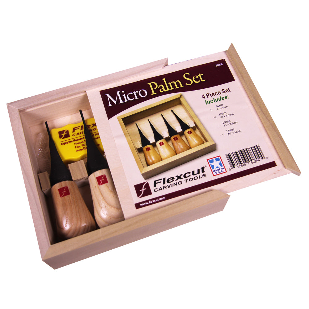 Flexcut Micro Palm Carving Tool Set