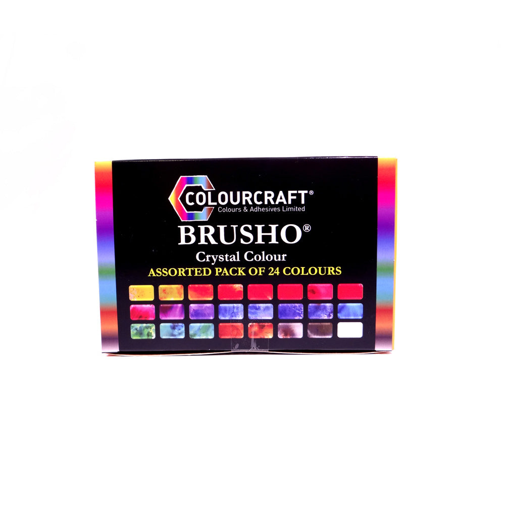 Brusho Assorted Pack - 24 Colours
