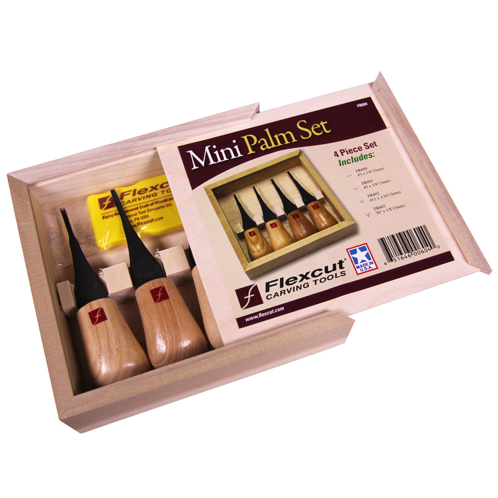 Flexcut Mini Palm Carving Tool Set