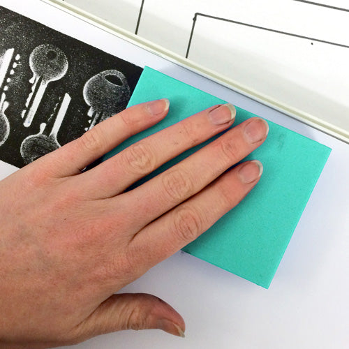 Heat Stamp: Moldable Foam Stamp