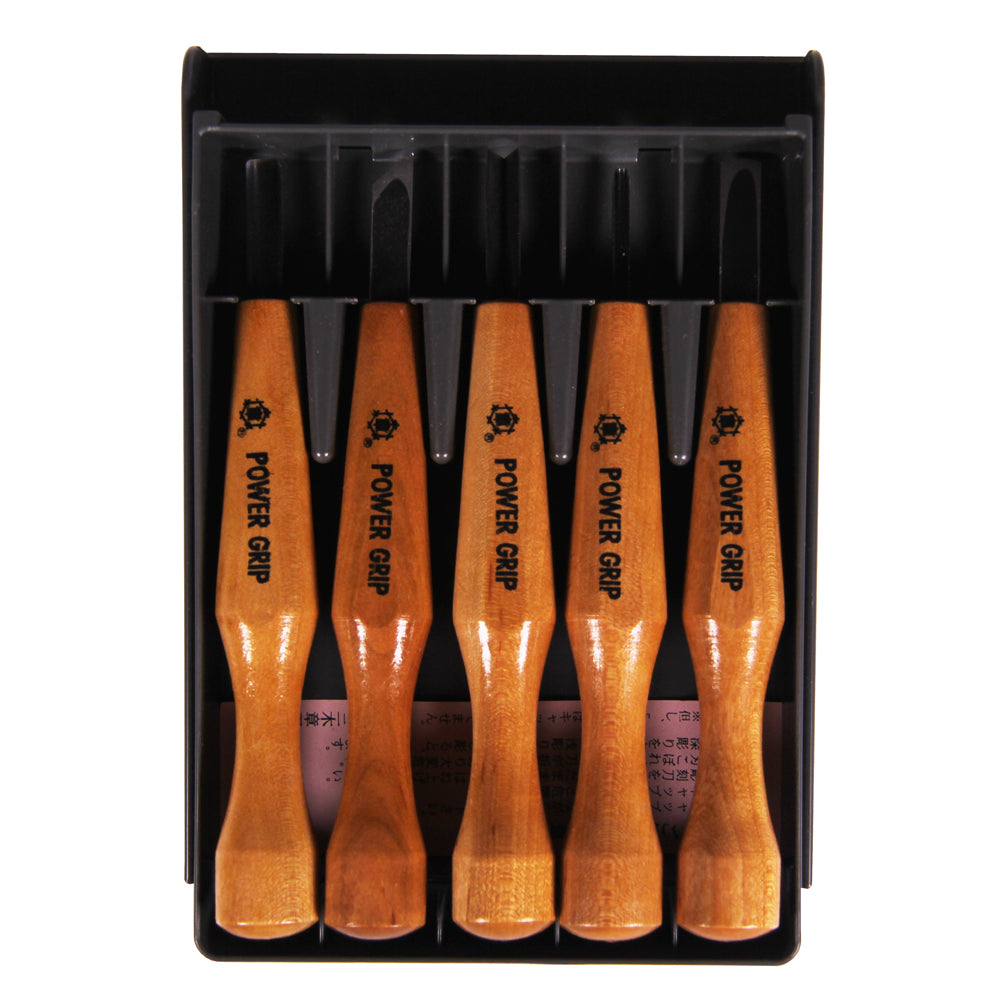 Japanese Powergrip Tools - Set of Five