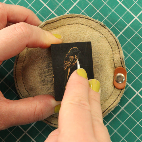 Carving and Printing a Simple Wood Engraving