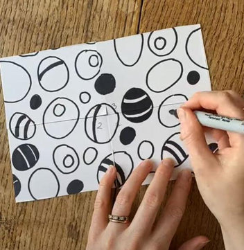 Hand Thing Repeat Pattern Designing a Repeat Pattern by Hand