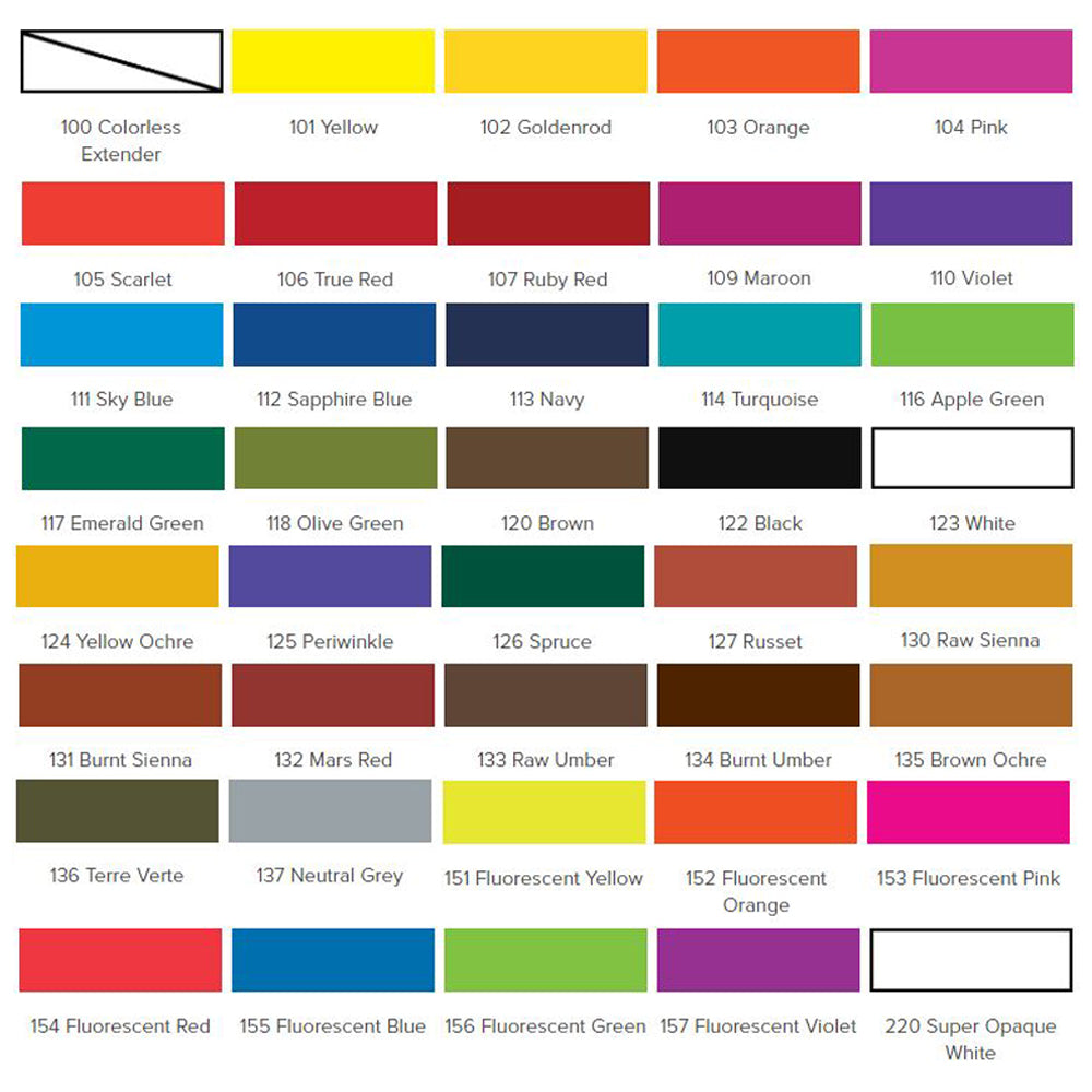 Jacquard Products Textile Color Fabric Paint, 2.25-Ounce, Scarlet