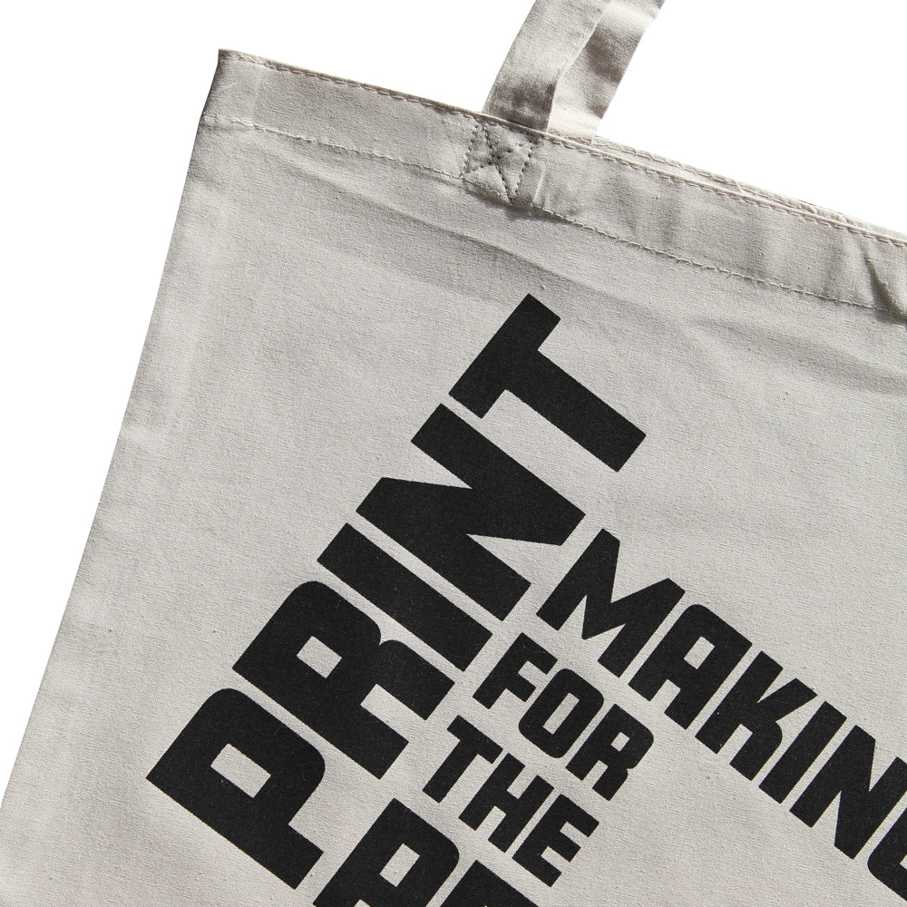 Printmaking For The People Handprinted Tote