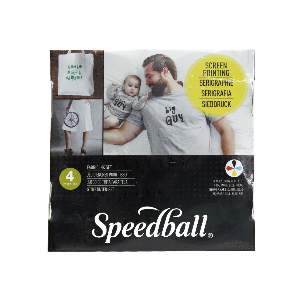 Speedball Fabric Ink Set of Four