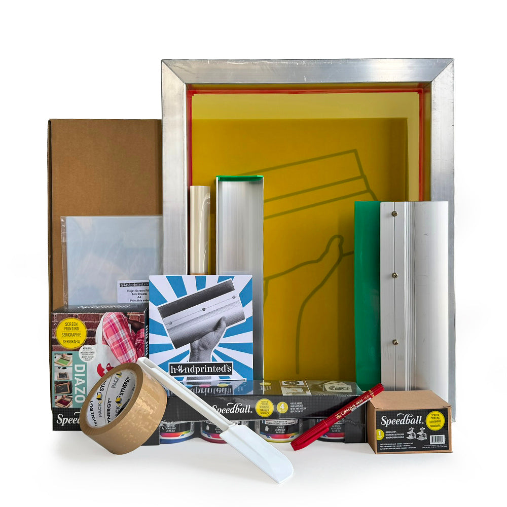 Handprinted Screen Printing Kit for Paper