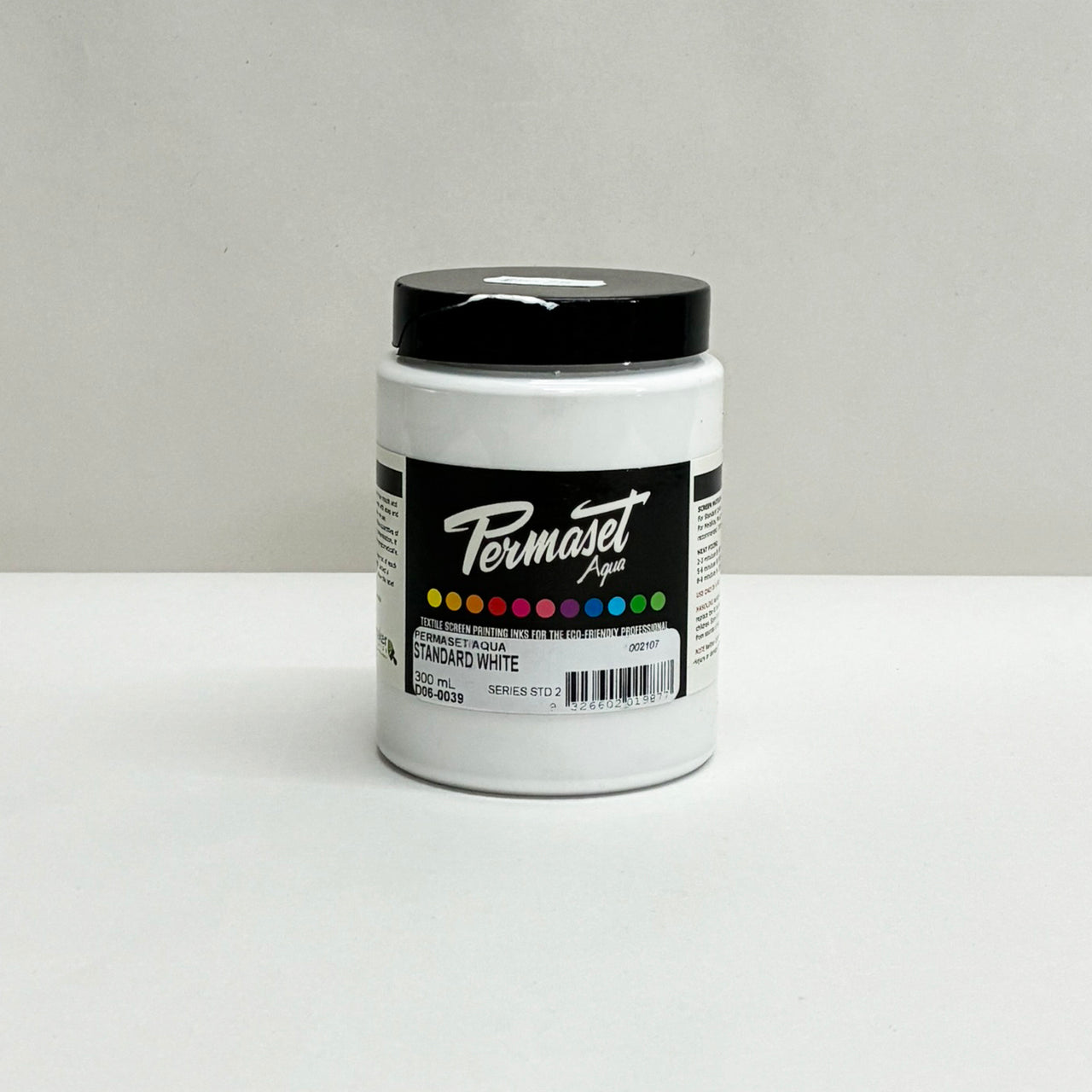 Imperfect Permaset Aqua Textile Screen Printing Ink - Standard White