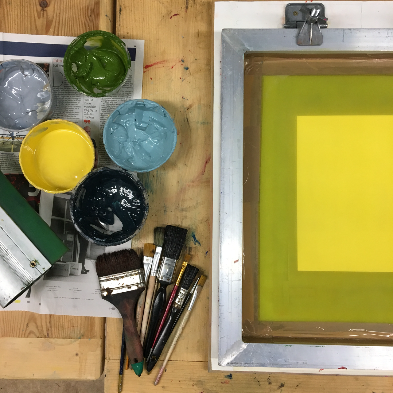 Fab Friday - Monoprint Screen Printing a Still Life - 10th July 2026