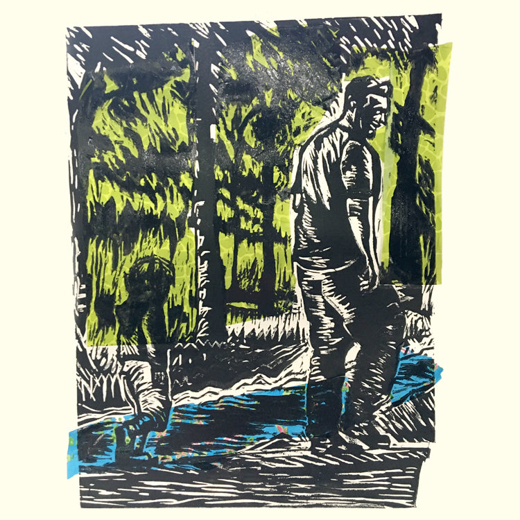 Fab Friday - Linocut with Chine Colle - 9th May 2025