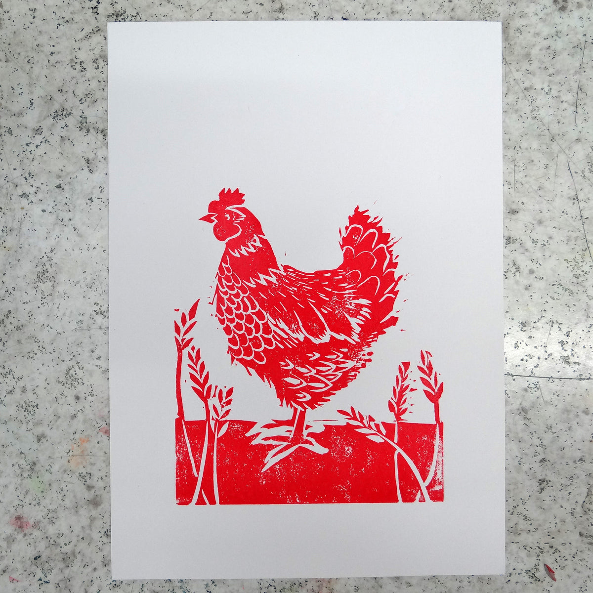 Fab Friday – Single Colour Linocut - 15th January 2027