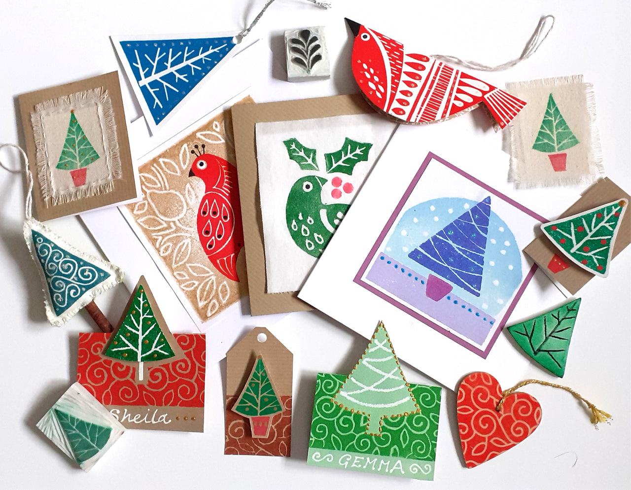 Printmaking for Christmas with Karen Carter - Thurs 12th November 2026