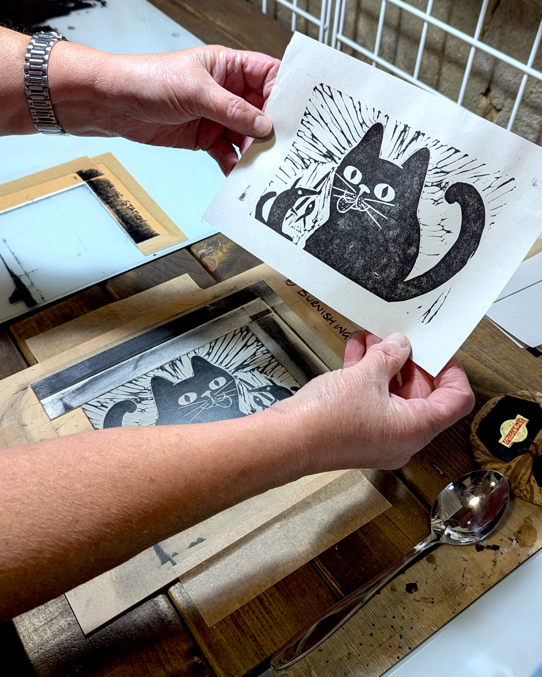 Six Week Linocut Summer School with Frankie Brown