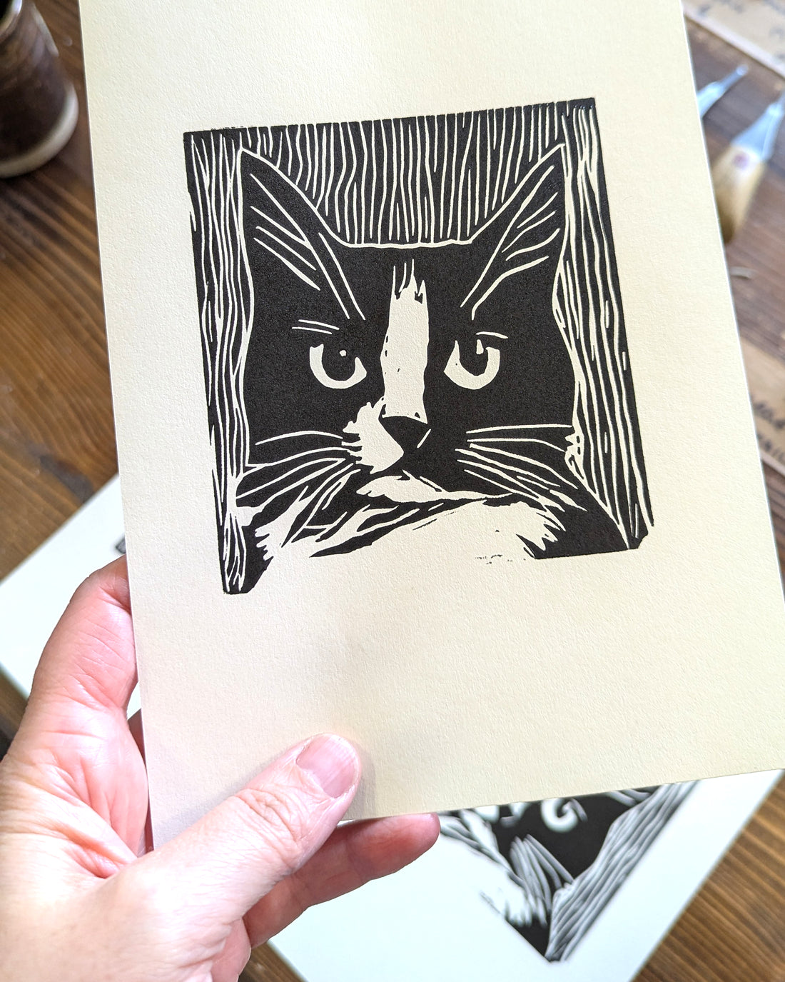 Six Week Linocut Summer School with Frankie Brown