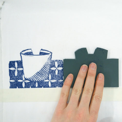 Fab Friday - Jigsaw Linocut on Fabric - 1st March 2024 AFTERNOON