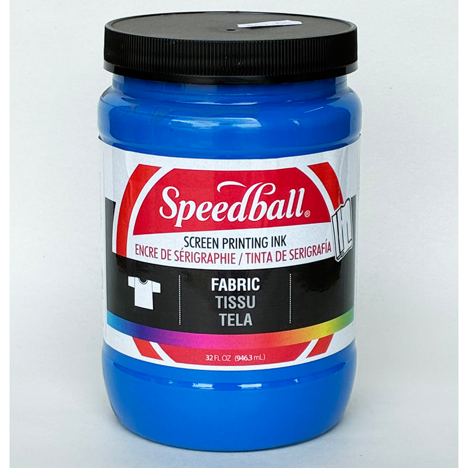 Imperfect Speedball Fabric Screen Printing Ink Blue 946ml