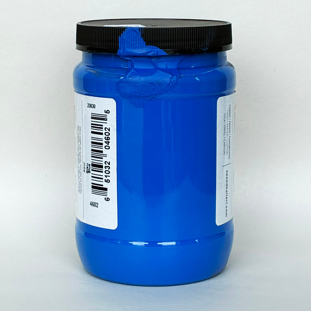 Imperfect Speedball Fabric Screen Printing Ink Blue 946ml