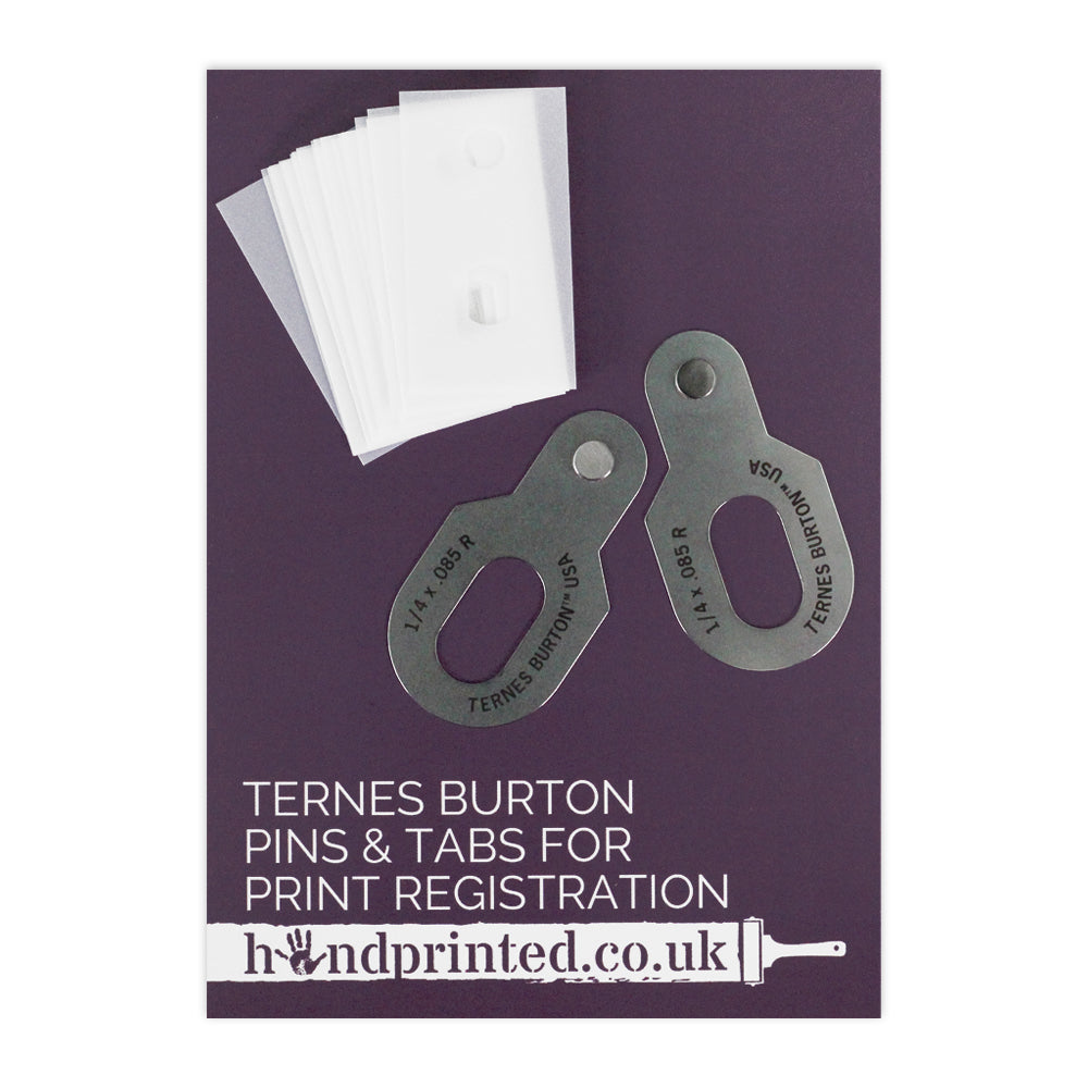 Ternes Burton Metal Registration Pins and Tabs Set