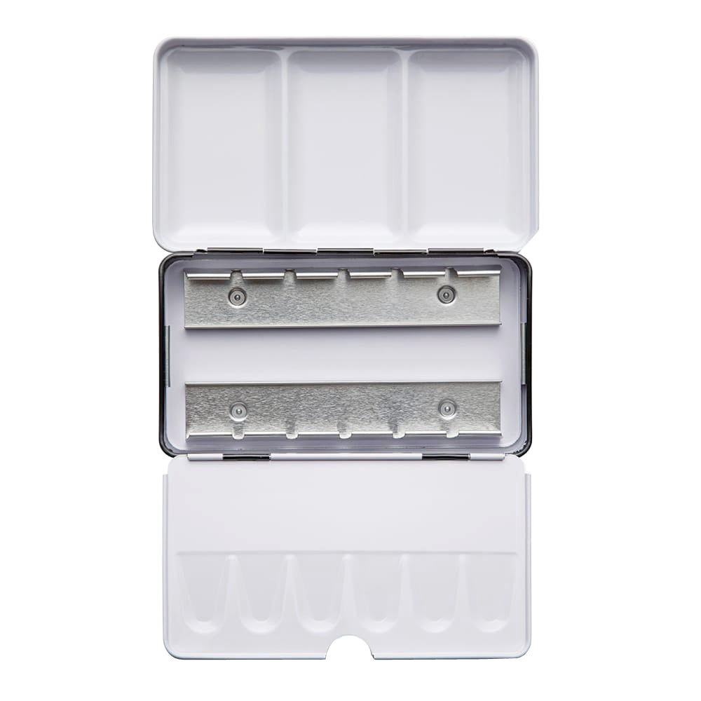 Empty Metal Watercolour Box