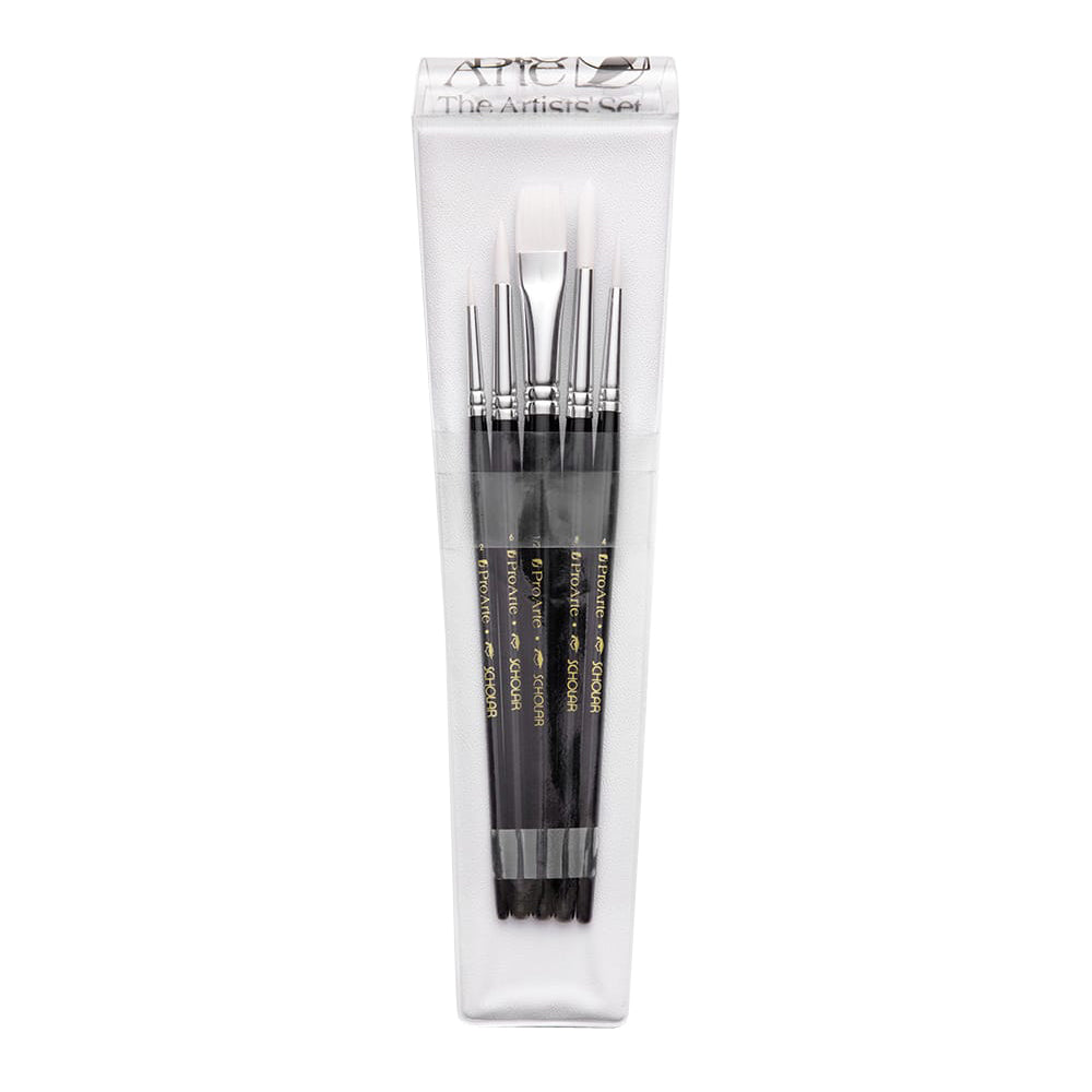 Pro Arte Scholar Synthetic Brushes - Set of 5