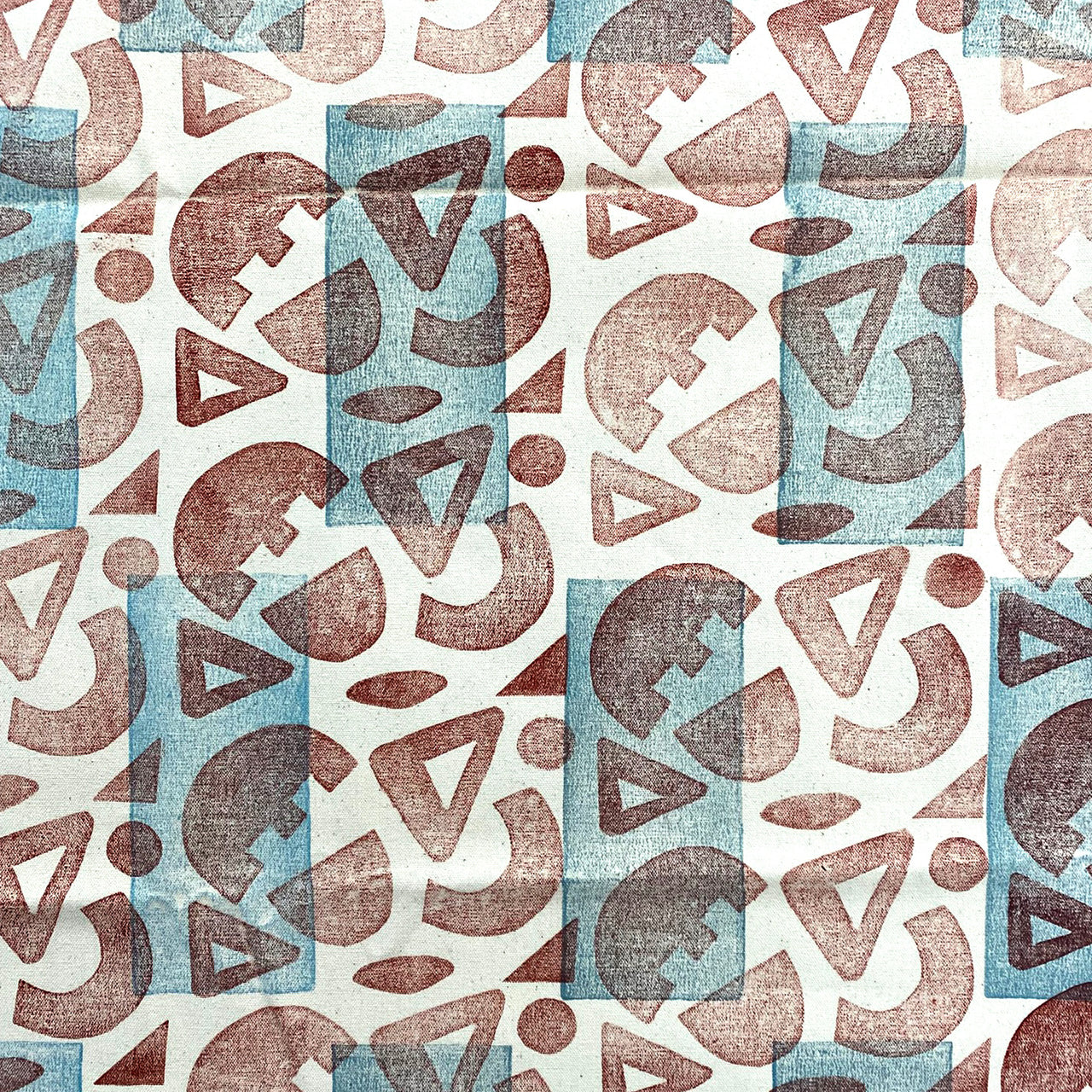 Fab Friday - Easy Repeat Pattern Block Printing on Fabric - 13th June 2025