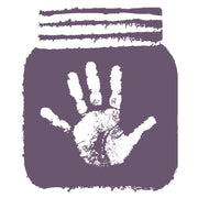 Handprinted logo