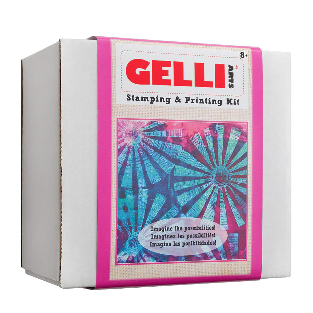Gelli Arts Stamping Kit