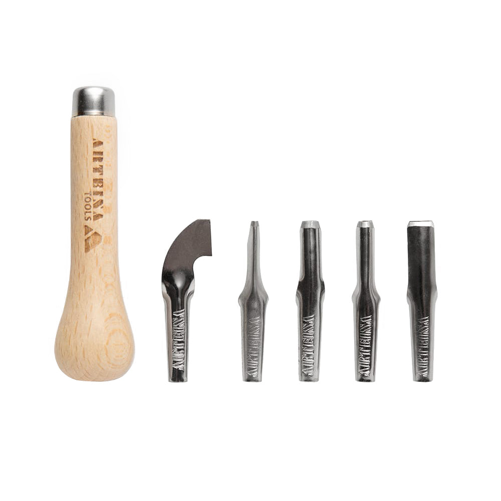 Artiena Wooden Lino Cutting Tool Set