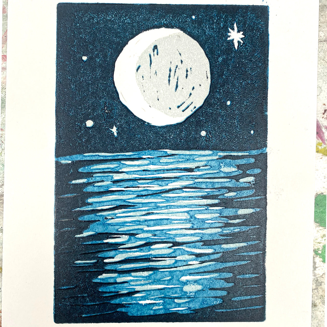 Fab Friday - Reduction Linocut - Friday 26th June 2026