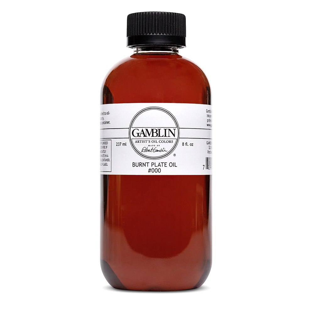 Gamblin Burnt Plate Oils