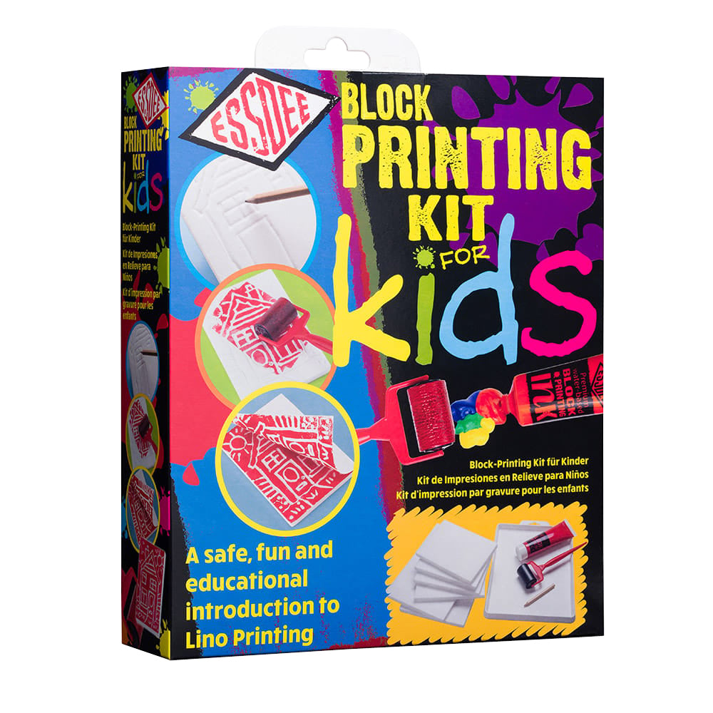 Essdee Block Printing Kit for Kids
