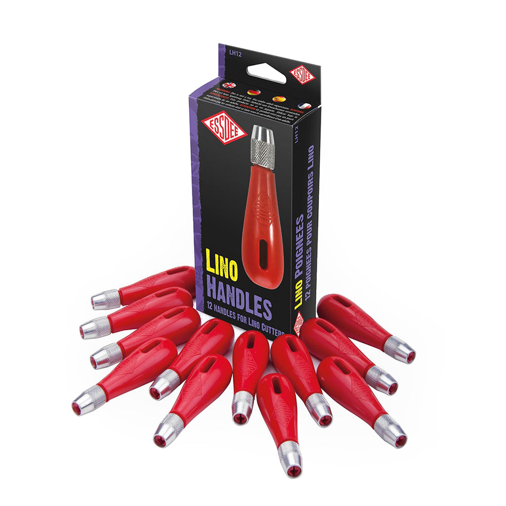 Essdee Lino Carving Handles - Set of 12
