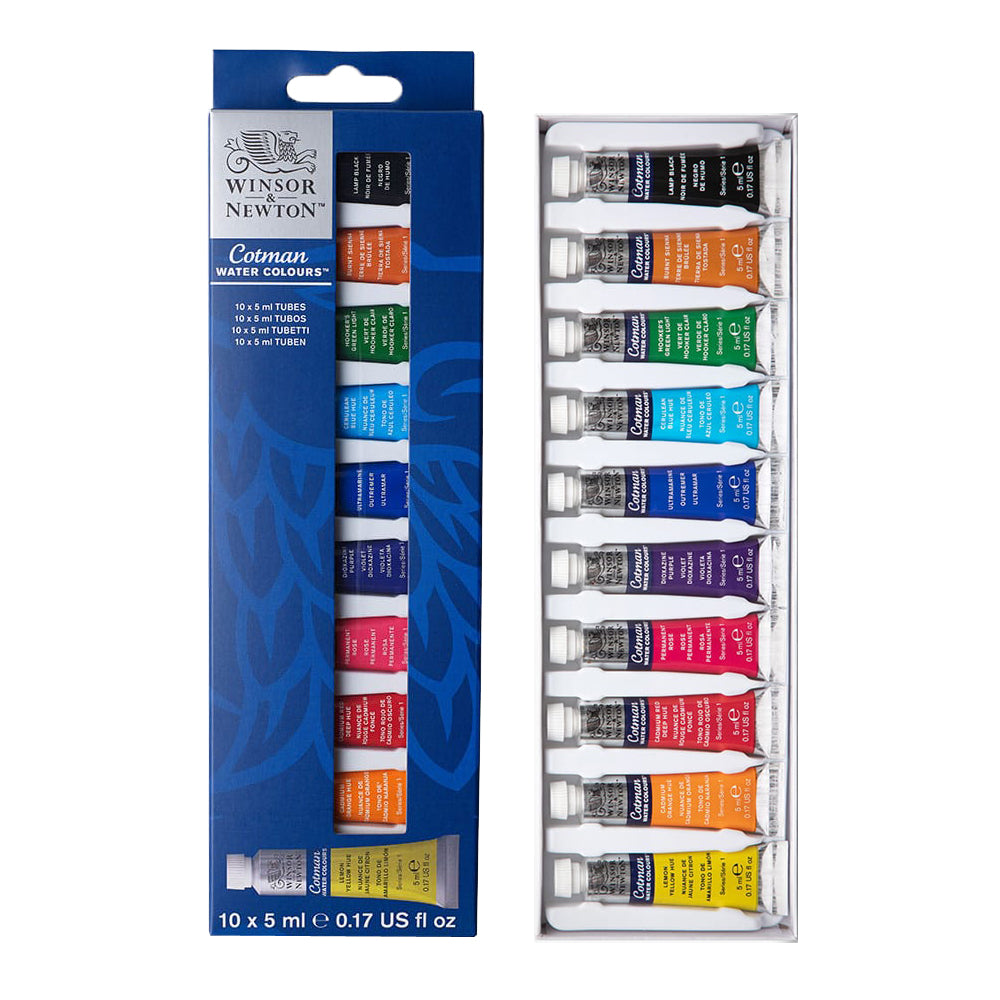 Winsor & Newton Watercolour Set of 10