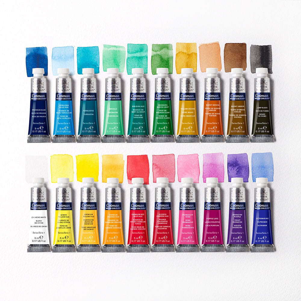 Winsor & Newton Watercolour Set of 20