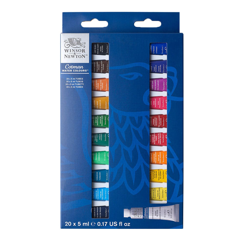Winsor & Newton Watercolour Set of 20