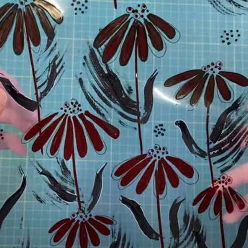 Fab Friday - Screen Printing Hand Drawn Designs Using an Exposed Screen - 28th February 2025