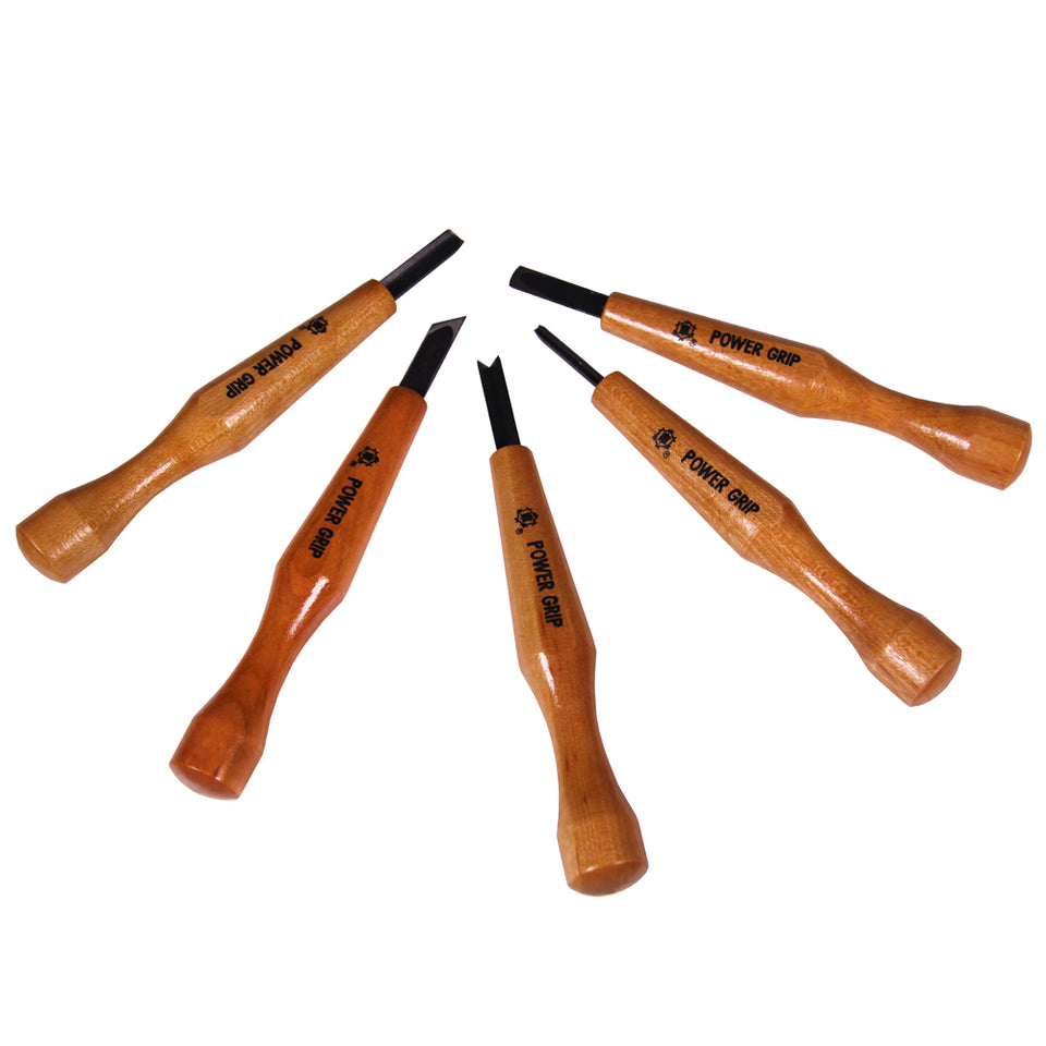 Japanese Powergrip Tools Set of Five