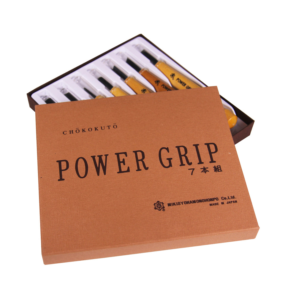 Japanese Powergrip Tools Set of Seven